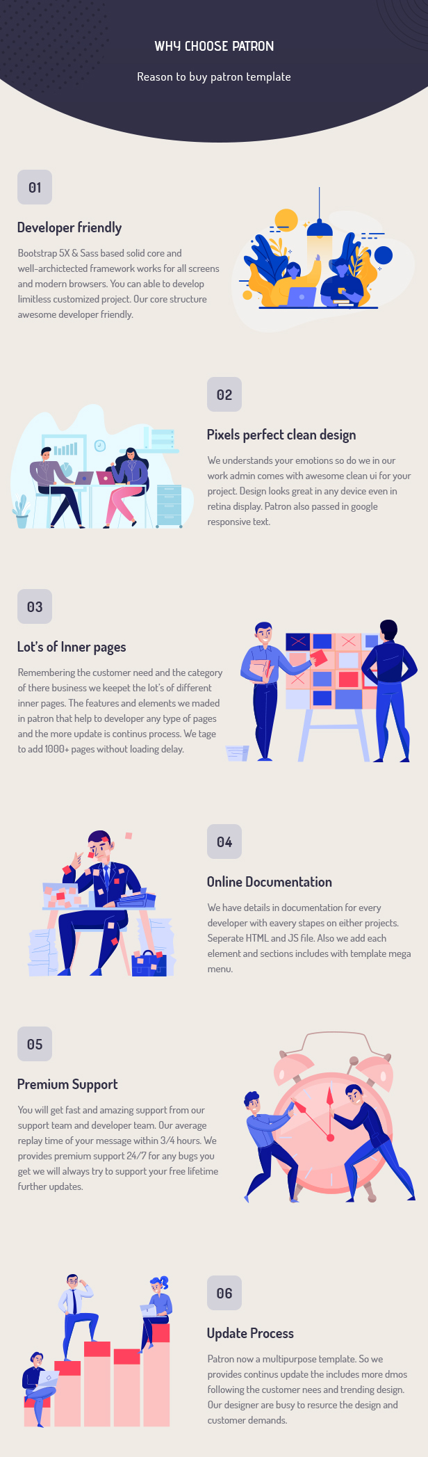 Patron - Security Company Template