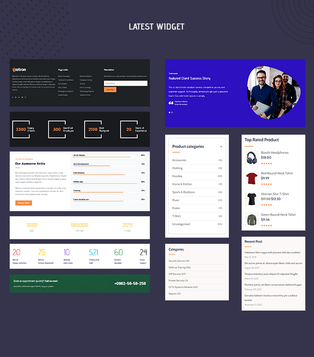 Patron - Security Company Template